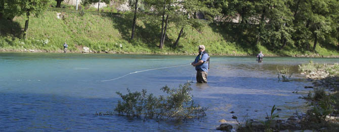 fly fishing neretva